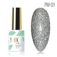 Гель-лак MIO Nails Plazma светоотражающий 01, 8 мл