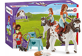 Игровой набор Schleich Мия и Спотти серия Horse club 42518