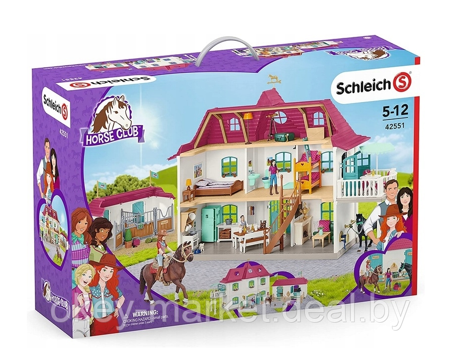 Игровой набор Schleich Большой конный двор 42551 - фото 1 - id-p168576430