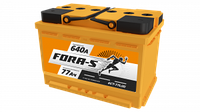 Аккумулятор 77ah FORA-S - 640а (+ -) 276x175x190