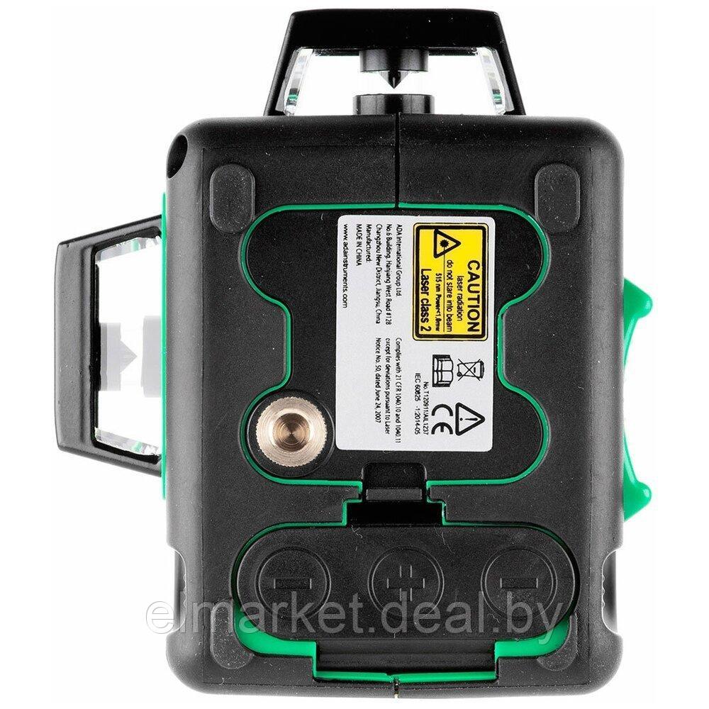 Лазерный нивелир ADA Instruments Cube 3-360 Green Basic Edition А00560 черный - фото 1 - id-p164774045