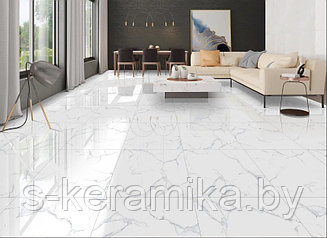 Range Ceramic Pvt.Ltd Керамогранит Рендж Керамика Alpine Carrara polished 60х60 см