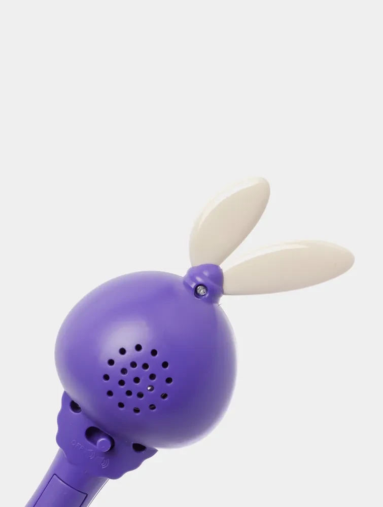Умный малыш Зайка, Музыкальная интерактивная обучающая игрушка, Фиолетовый - фото 3 - id-p193078482