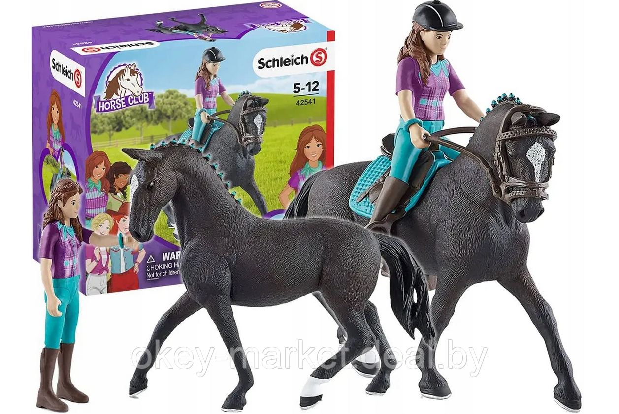 Игровой набор Schleich Лиза и Шторм 42541 - фото 1 - id-p127760873