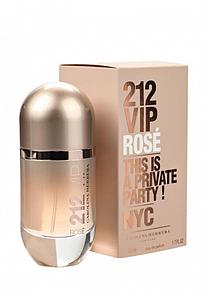 Женская парфюмерная вода Carolina Herrera - 212 VIP Rose Edp 80ml (Lux Europe)