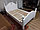 Кровать из натурального дерева "Прованс Премиум" Ш1480мм*Д2160мм*В1100мм, фото 7