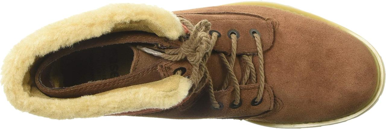 Ботинки женские CAT LOOKOUT FUR Women's Boots коричневый - фото 8 - id-p193078984