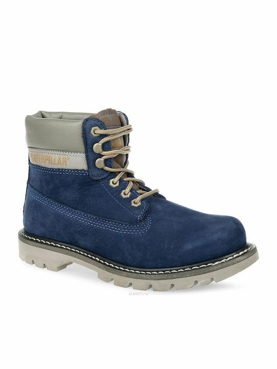 Ботинки мужские CAT COLORADO Men's Boots синий