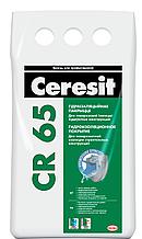 Ceresit/CR 65/Гидроизоляционная смесь 5кг жесткая однокомпонентная ОКПРБ 23.64.10