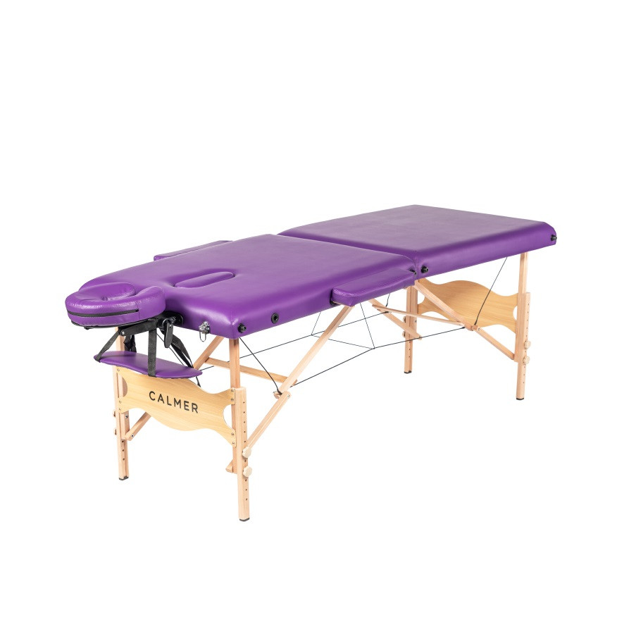 Массажный стол Calmer Bamboo Two 60 (фиолетовый) - фото 1 - id-p193085435