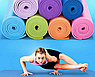 Коврик для йоги (аэробики) YOGAM ZTOA 173х61х0.4 см Коралловый, фото 3