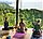 Коврик для йоги (аэробики) YOGAM ZTOA 173х61х0.3 см Синий, фото 5