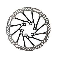 Тормозной диск 3-429 (ротор) для тормоза 160мм+6болтов нерж. сталь серебр.-черный CL-160 CLARK`S N