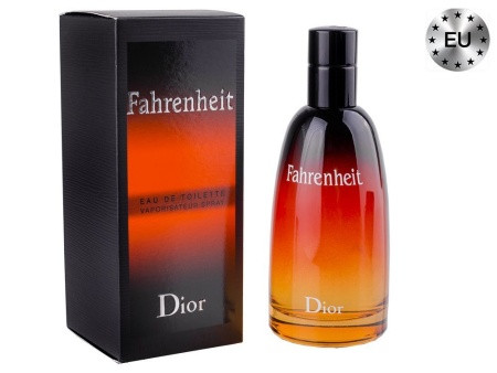 Мужская туалетная вода Christian Dior - Fahrenheit Edt 100ml (Lux Europe) - фото 1 - id-p193086669
