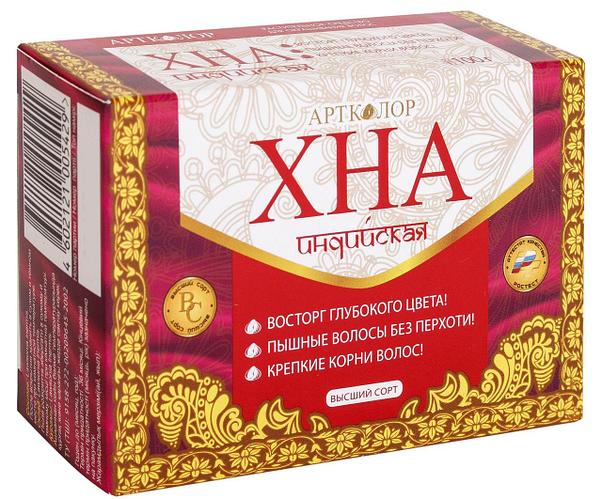 Хна натуральная индийская Артколор, 100 г