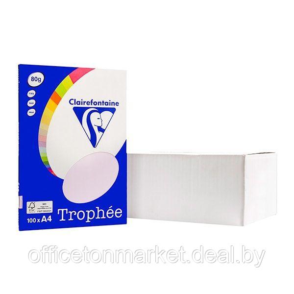 Бумага цветная "Trophée", А4, 100 листов, 80 г/м2, сиреневый - фото 2 - id-p193087165