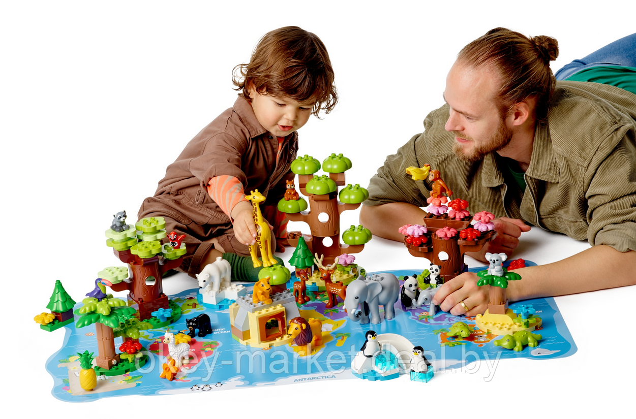 Конструктор Lego Duplo Дикие животные мира 10975 - фото 9 - id-p193092132
