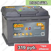 Аккумулятор Centra Futura CA640 / 64Ah / 640А / Обратная полярность / 242 x 175 x 190