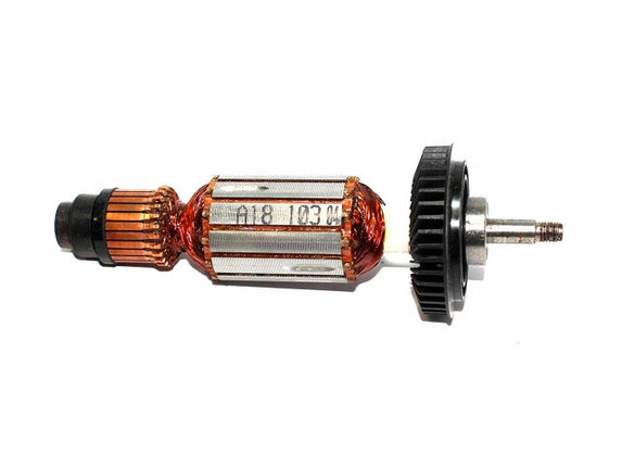 Ротор (якорь) для УШМ Bosch GWS 11-125 (1100, 1200, 12-125, 13-125) ОРИГИНАЛ (1604010A21), фото 2