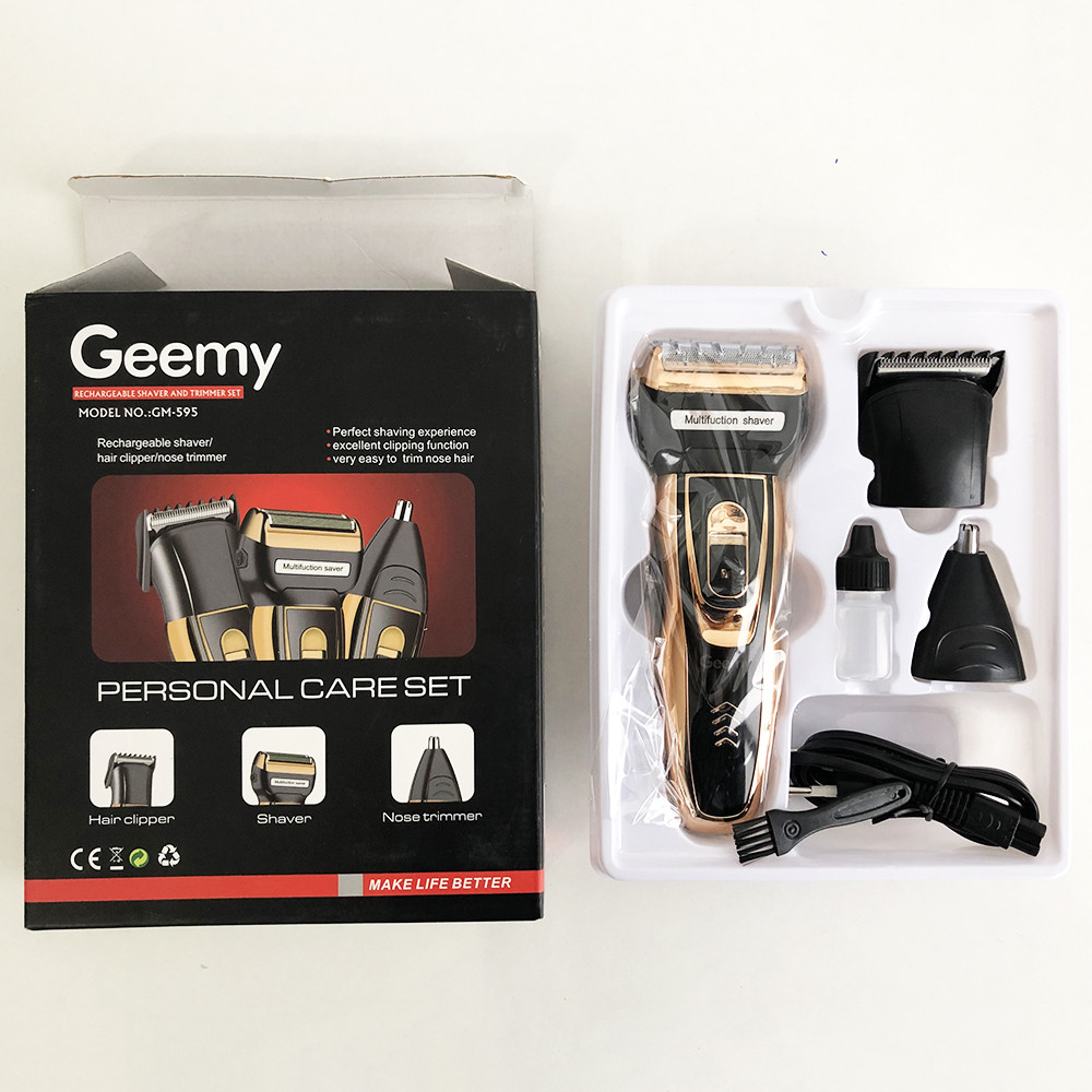 Электрическая бритва и триммер для волос (бороды) Geemy GM-595+подарок - фото 3 - id-p193093843