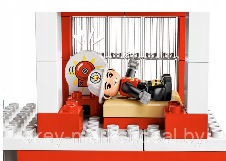 Конструктор Lego Duplo Пожарная часть и вертолёт 10970 - фото 5 - id-p193093847