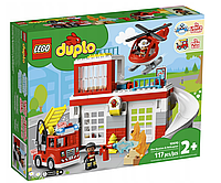 Конструктор Lego Duplo Пожарная часть и вертолёт 10970