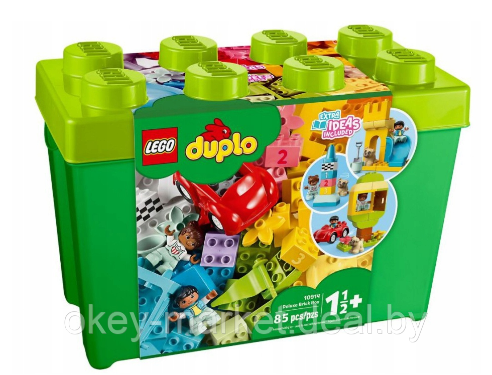 Конструктор Lego Duplo Большая коробка с кубиками 10914 - фото 1 - id-p184434276
