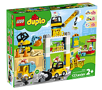 Конструктор Lego Duplo Башенный кран на стройке 10933