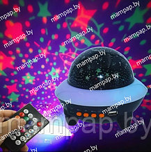 Диско-шар LED Crystal Magic Ball Light Bluetooth + музыкальный модуль+ звёздное небо