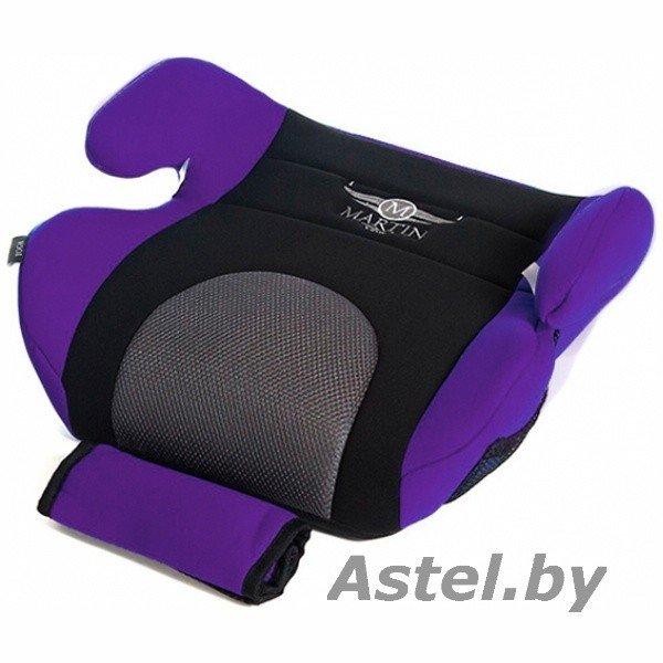 Бустер Martin Noir Yoga (purple) 22-36 кг (с накладкой на ремень безопасности) фиолетовый - фото 2 - id-p193094136