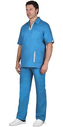 Костюм СИРИУС-ВИКТОР мужской голубой, фото 2