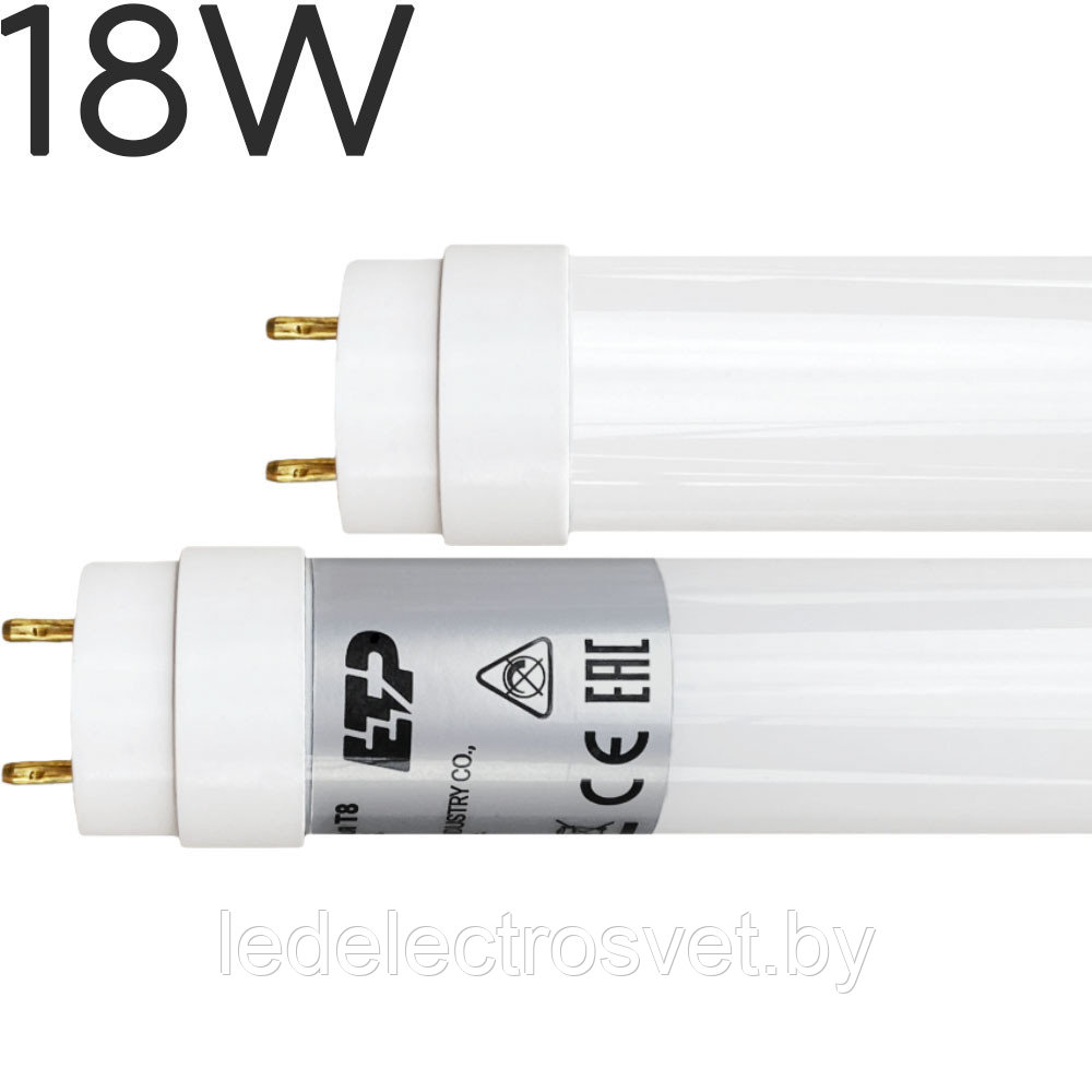 Лампа светодиодная T8 LED-T8-G13-ST 18W 1200mm 6500K ETP