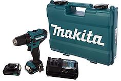 Дрель-шуруповерт Makita DF333DWYE (30 Нм, 2 АКБ 1.5 А/ч, кейс)