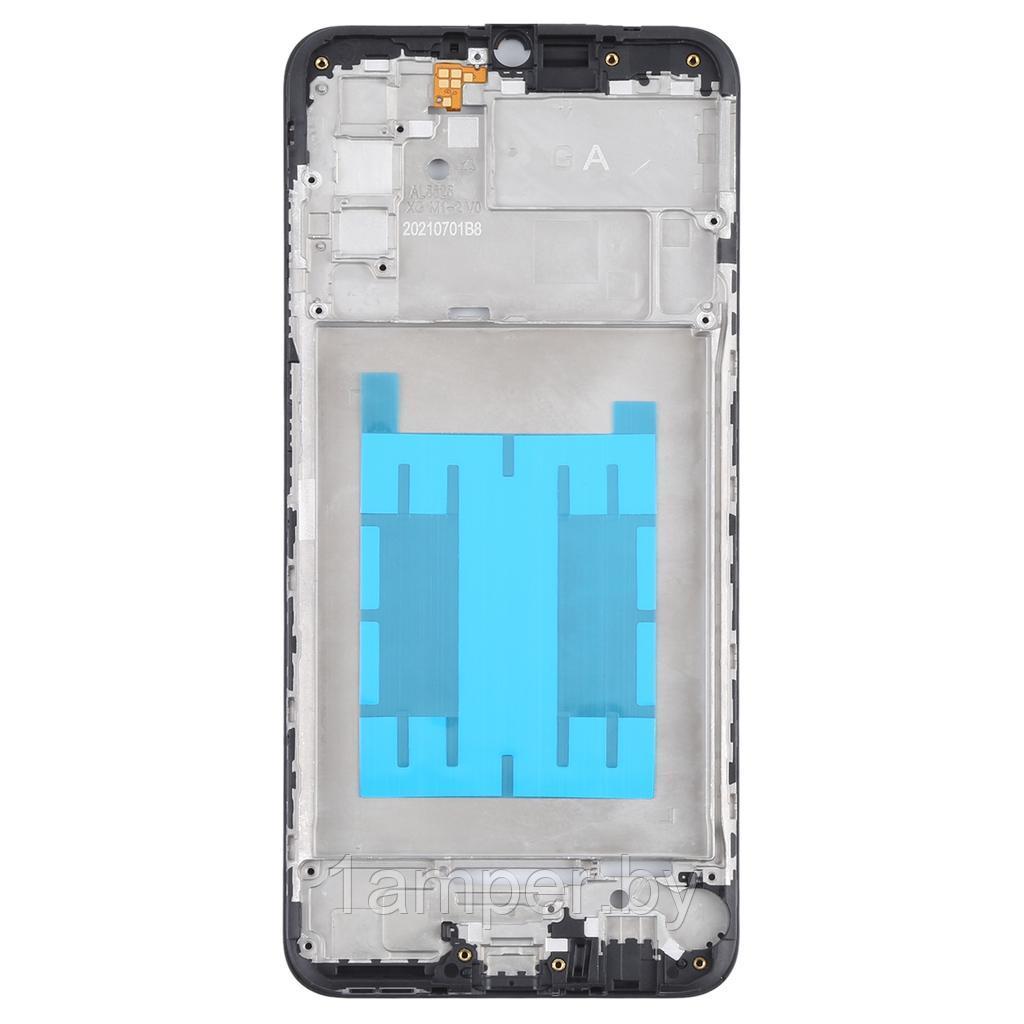 Передняя рамка дисплея Original для Samsung Galaxy A02S/A025/A03S/A037 Черная