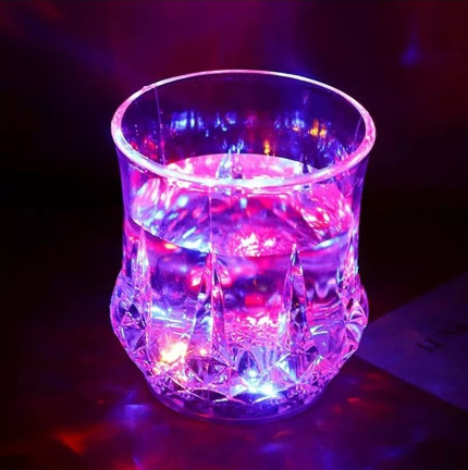 Светящийся стакан с цветной Led подсветкой дна - фото 6 - id-p193098383