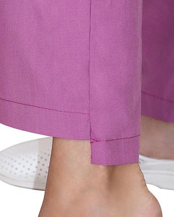 Костюм "СИРИУС-ЛИРА" женский белый с т.розовым, фото 2