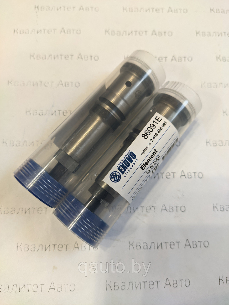 Плунжерная пара рядного ТНВД Bosch DAF 2418455091 EXOVO 86091E - фото 1 - id-p193098789