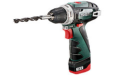 Дрель-шуруповерт Metabo PowerMaxx BS Basic (34 Нм, 2 АКБ 2 А/ч, быстрое зарядное, кейс) 600080500, фото 2