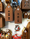 Адвент-календарь "Рождественская деревня"  20 домиков +наклейки, фото 5
