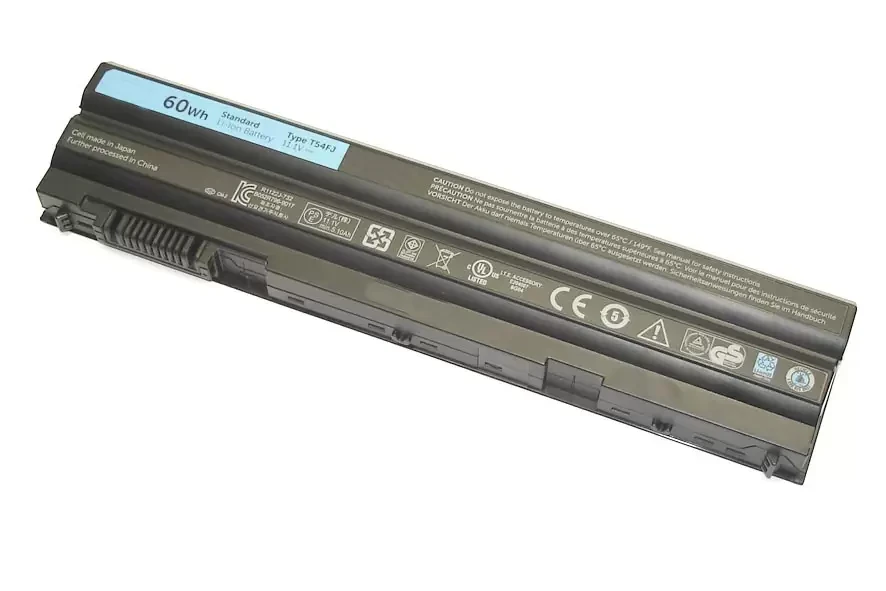 Аккумулятор (батарея) T54F3 (4NW9) для ноутбука Dell Latitude E6420, 11.1В 60Втч, черный