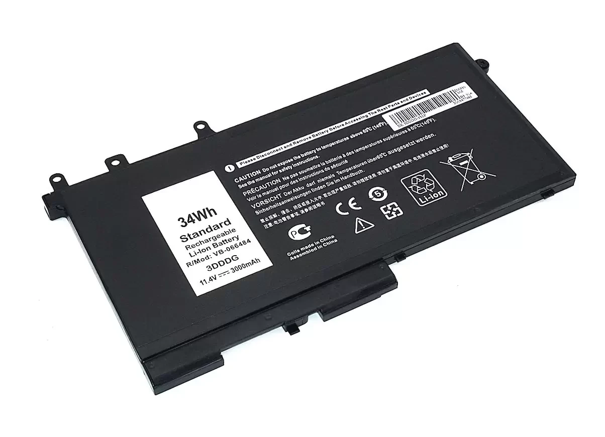 Аккумулятор (батарея) GJKNX для ноутбука Dell E5580, 11.4В, 3000мАч (OEM)