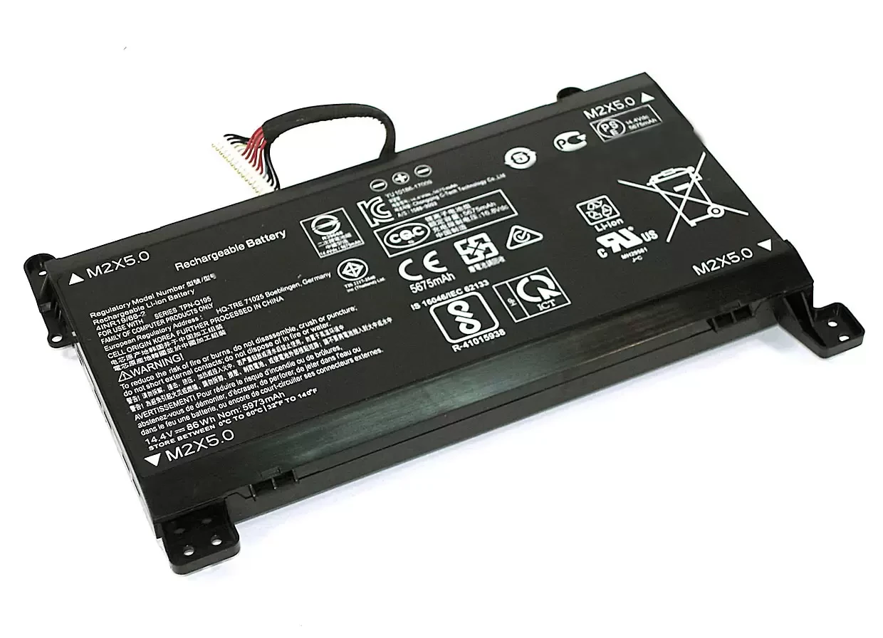 Аккумулятор (батарея) FM08 для ноутбука HP 17-AN, 14.4В, 5700мАч, 16 Pin