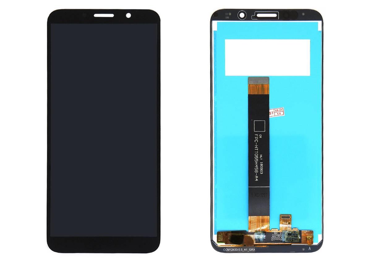 Дисплей для Huawei Honor 9S, Y5p (DUA-LX9, DRA-LX9) в сборе с тачскрином Черный