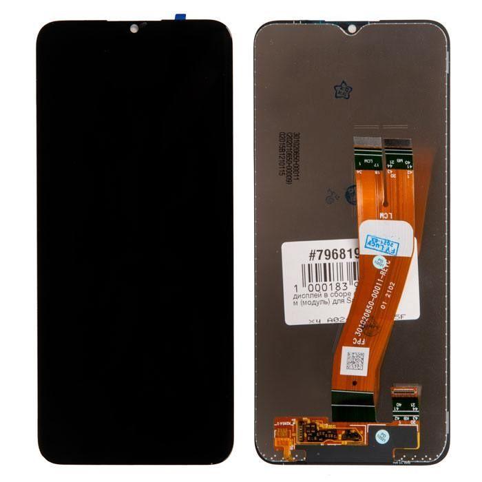 Дисплей для Samsung Galaxy A03s (A037F) в сборе с тачскрином, черный