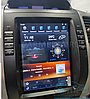 Штатная магнитола в стиле Tesla Toyota LC Prado 120 2002-2009 (8/128gb+4g) Android 11 (с заводским монитором), фото 4