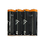 Батарейка солевая LuazON Heavy Duty, AA, R6, спайка, 4 шт, фото 2