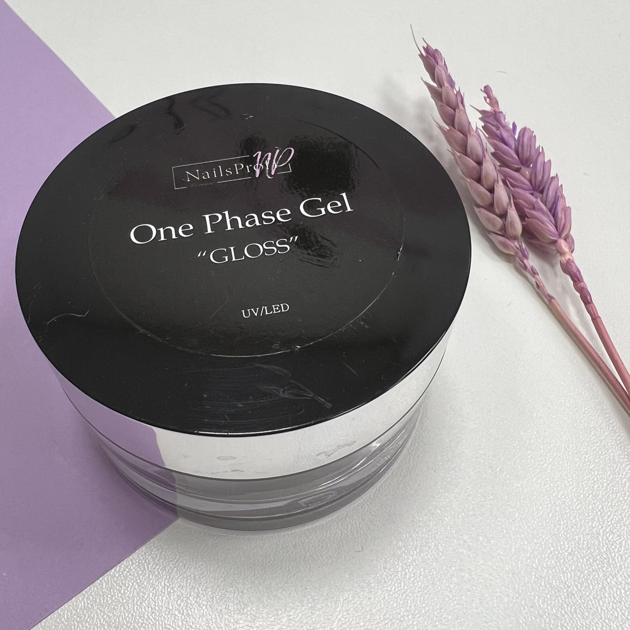 Гель Nails Profi One Phase (прозрачный), 50 гр