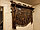Вешалка банная с полкой из массива сосны "Рустикальная №3 Премиум" В1200*Д1500, фото 2