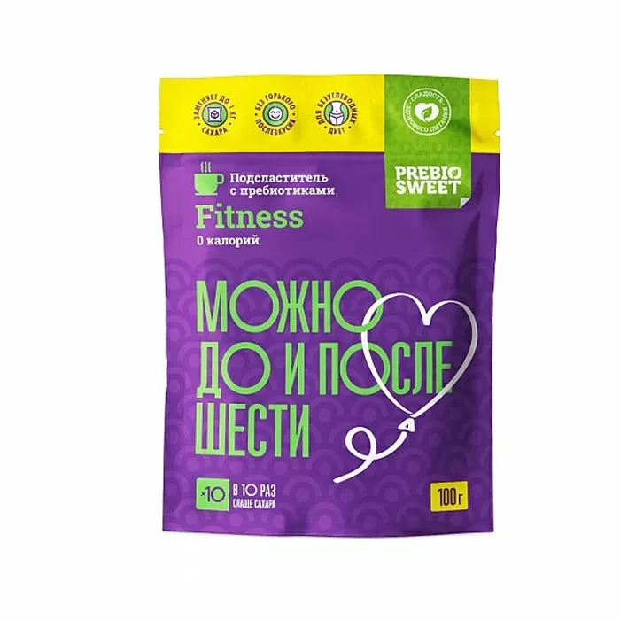 Заменитель сахара Пребиосвит «Фитнес» PrebioSweet Fitness 100гр