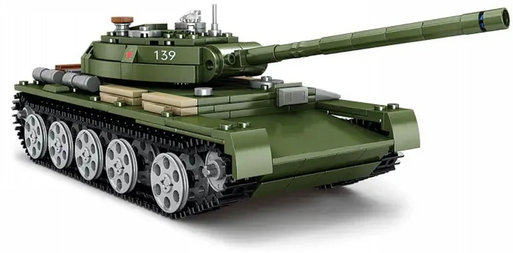 Конструктор танк Т-44 MEDIUM TANK со светом 535+ деталей Kazi 82049 - фото 3 - id-p193138586